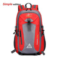 Showlu waterproof anti-theft hiking backpack with 55L capacity, nylon outdoor travel bag, suitable for camping, climbing, and riding.