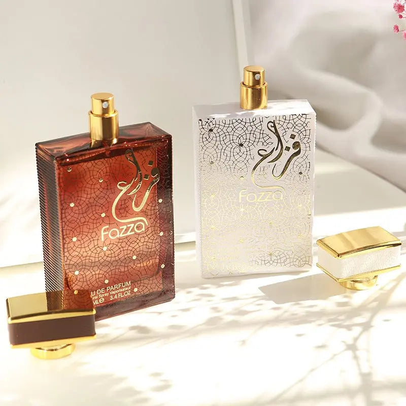 Showlu Arabian Dubai perfume for women with a long-lasting light floral fragrance, shown in a decorative bottle.