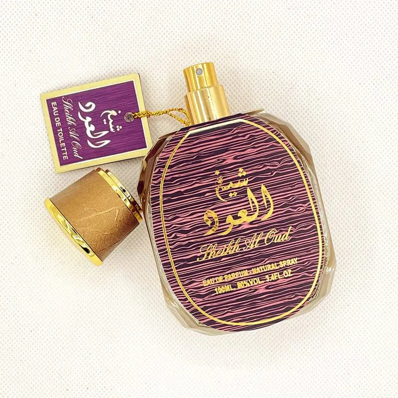 Showlu Arabian perfume bottle, a long-lasting Middle East fragrance for men and women, with elegant floral and woody scent details.