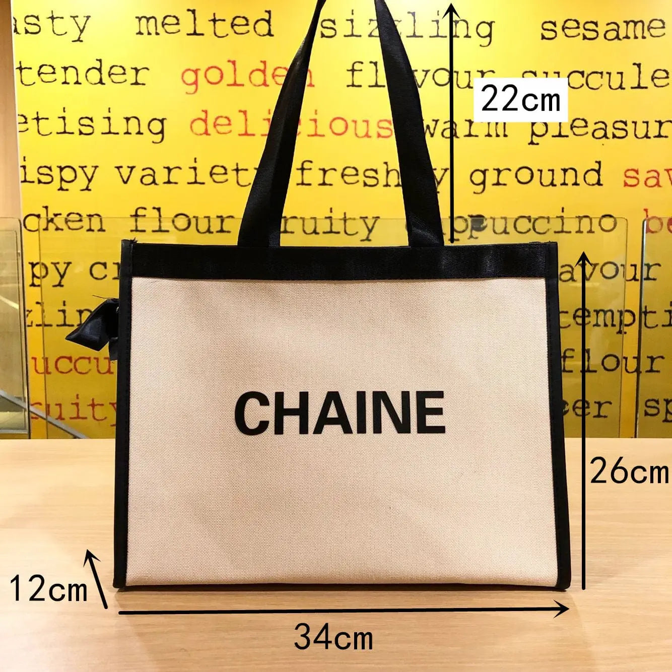 Solid color canvas tote bag with dumpling shape, small size, suitable for office or casual use, by Showlu Fashion Store.