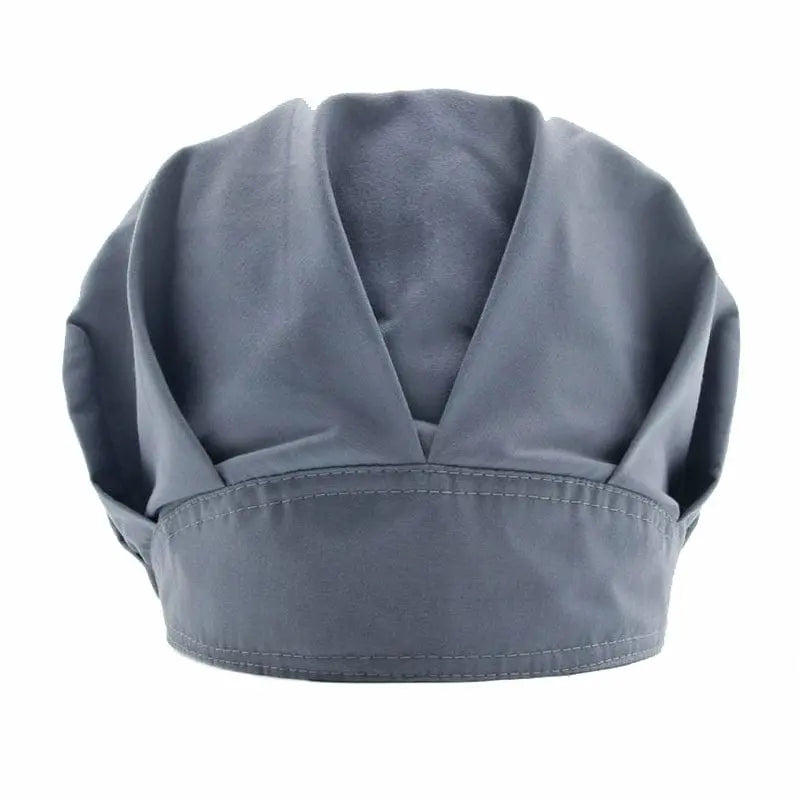 Showlu Fashion breathable chef cap for women, anti-smoke hygiene cooking hat with dust protection and hair loss prevention.