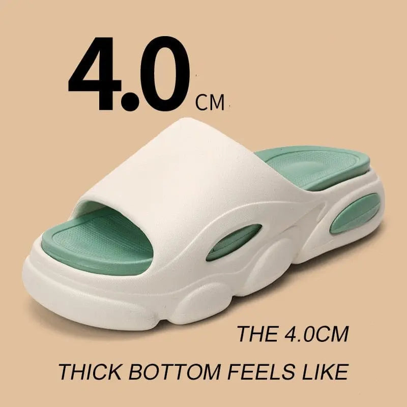 Comwarm platform EVA slippers by Showlu Fashion Store, unisex indoor outdoor slides with non-slip soles and soft cushioning.