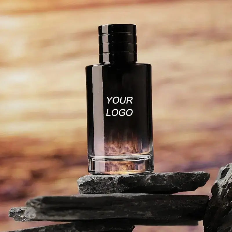 Showlu Arabic Oud Perfume Oil for men, long-lasting custom cologne with rich oud scent, displayed in a sleek bottle.