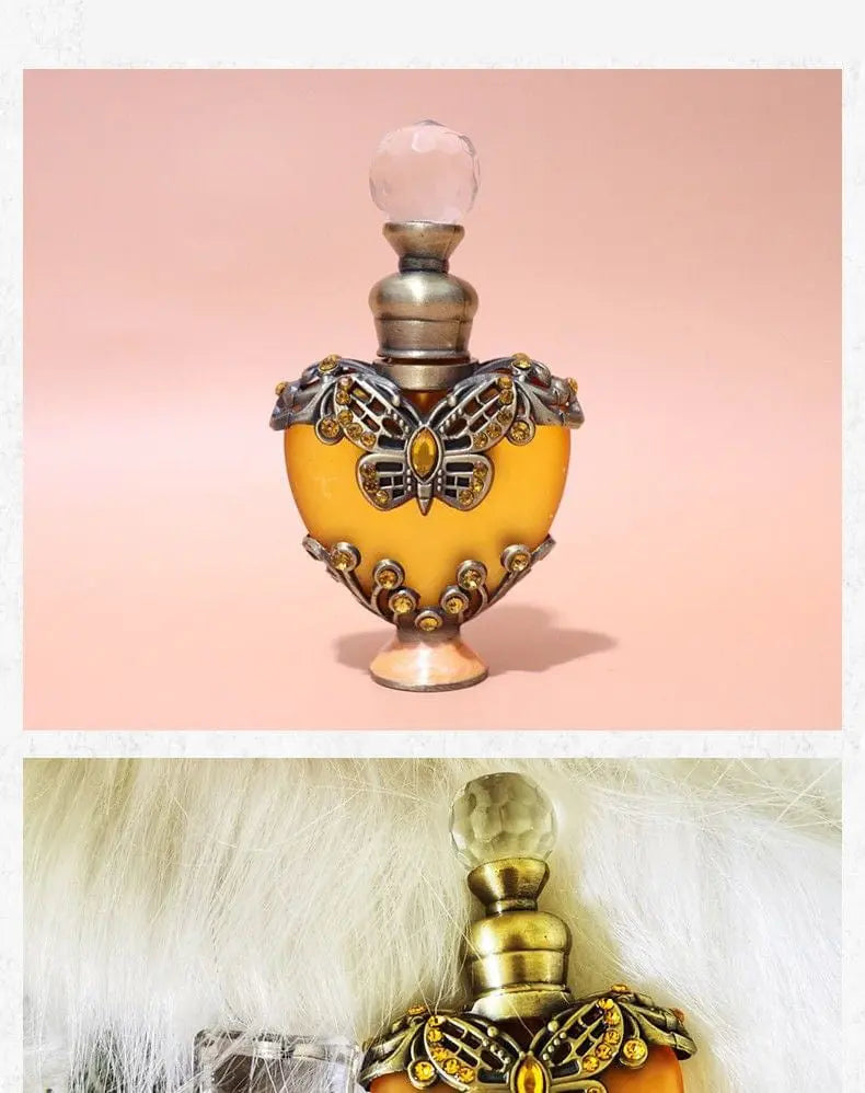 Showlu Dubai Essence perfume bottle with 15ml of long-lasting, elegant floral fragrance, featuring a sleek design.