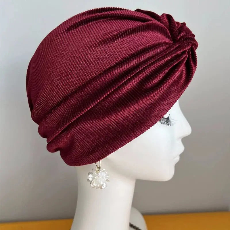 Gray velvet dome-style beanie cap for women, elastic MiuMiu-inspired Baotou hat with a stylish, soft finish.
