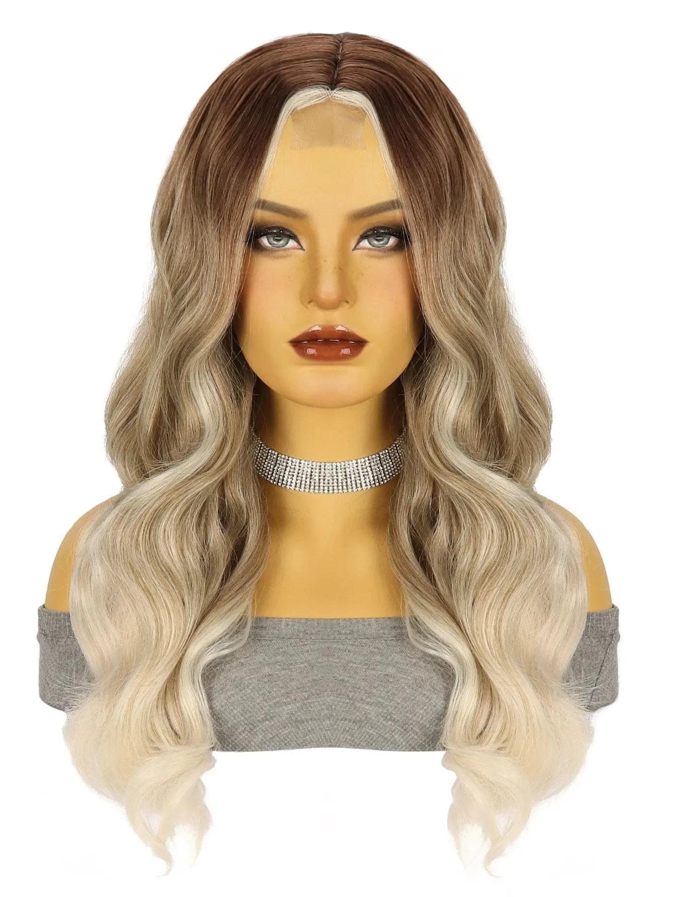 European-style long curls cosplay wig by Showlu Fashion, featuring high-temperature silk wave hair and elegant, flowing curls.