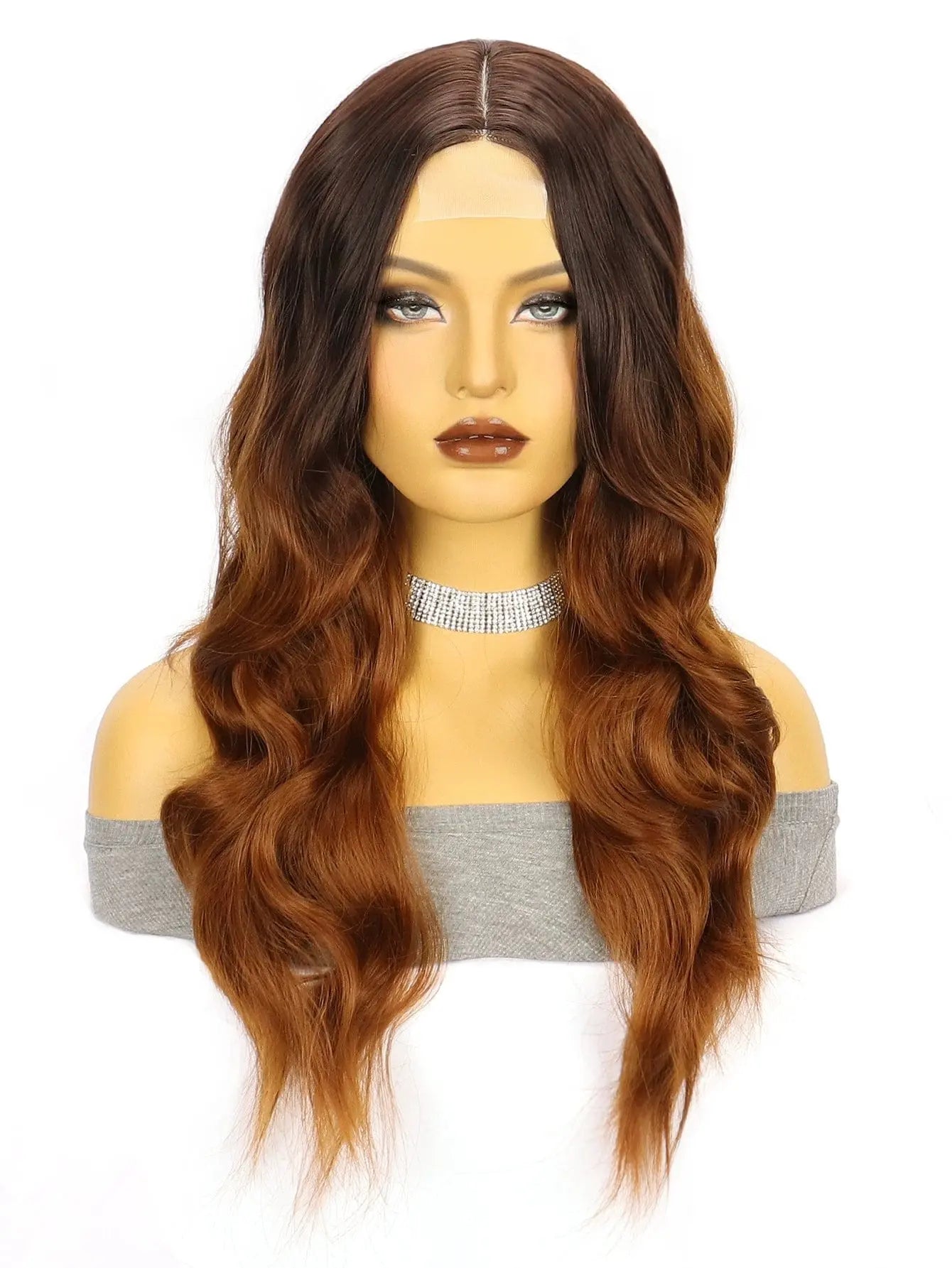 European-style long curls cosplay wig by Showlu Fashion, high temperature silk wave hair for stylish costume looks