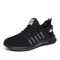 Men's breathable mesh walking sneakers by Showlu Fashion, lightweight casual shoes with a lac-up design for summer comfort