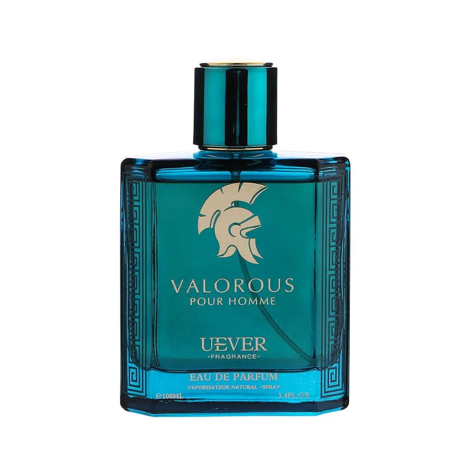 Showlu Fashion Store UEVER long-lasting men's cologne in 100ml Eau de Parfum bottle with sleek design and packaging.