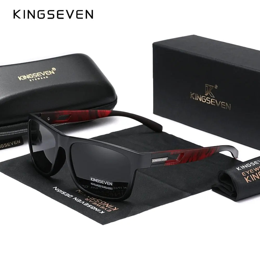 KINGSEVEN polarized sunglasses for men and women with UV400 lenses, stylish design, and genuine brand quality.