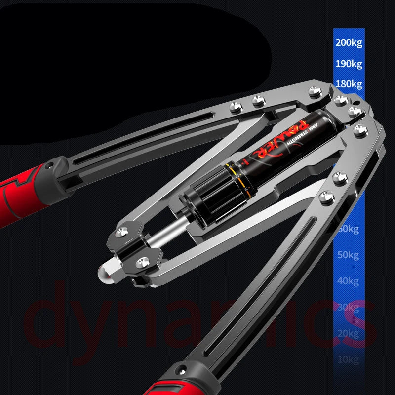 Showlu Fashion Store THYFIT Hydraulic Power Twister for arm and chest exercise, adjustable resistance, compact fitness equipment.