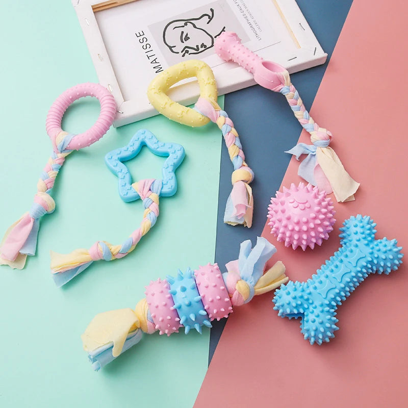 Durable Showlu Smart General Indestructible Pet Chew Toy for dogs, made of tough, safe materials for long-lasting chewing fun.