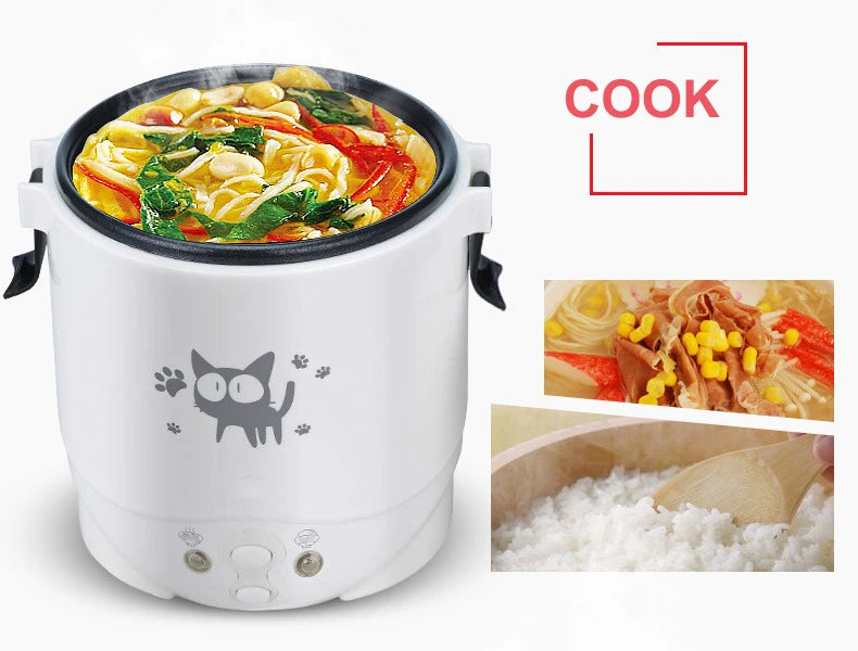 Showlu Smart General Mini Rice Cooker 2.0 with compact design and digital controls, perfect for quick, easy rice cooking.