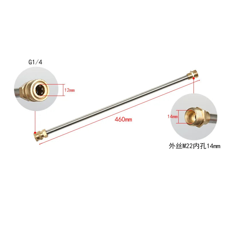 Showlu Smart General high pressure wash gun extension spray wand for powerful outdoor cleaning.