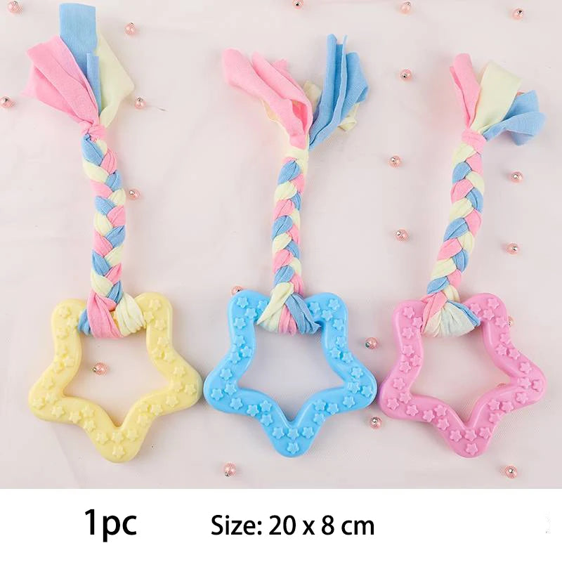 Durable Showlu Smart General Indestructible Pet Chew Toy for dogs, made from tough, safe material for long-lasting play and chewing.
