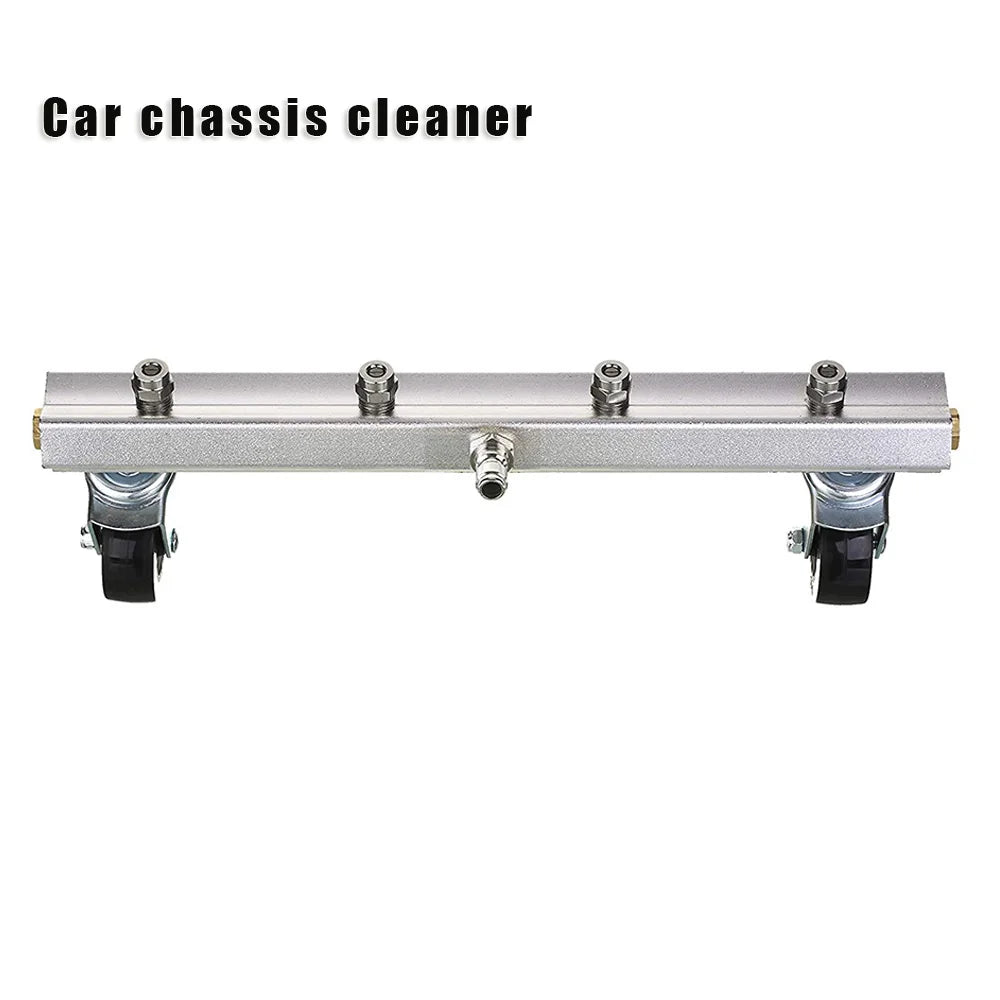 Showlu Smart General pressure washer patio cleaner attachments used on a paved outdoor surface.
