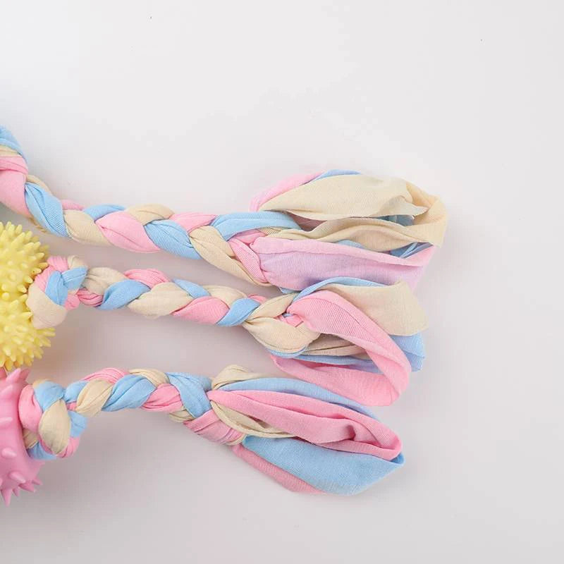 Durable Showlu Smart General Indestructible Pet Chew Toy for dogs, made from tough, long-lasting rubber material.