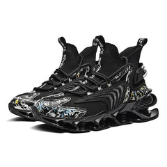 Popular Trendy Sports High Top Casual Shoes Breathable Running Shoe Fashion Men Sneakers