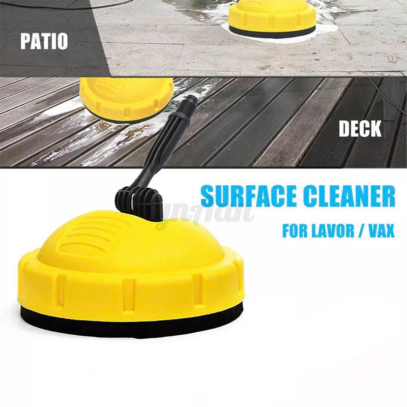 Showlu Smart General rotating pressure washer brush attached to a hose, designed for cleaning outdoor surfaces efficiently.