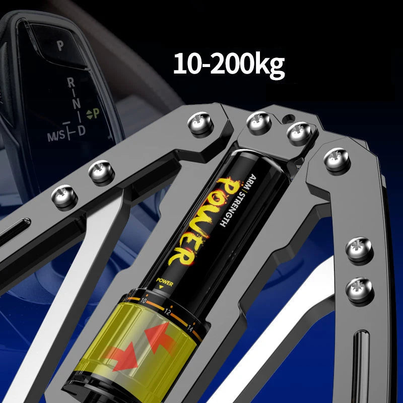 Showlu Fashion Store THYFIT Hydraulic Power Twister arm exerciser with adjustable resistance from 22 to 440 lbs for strength training.
