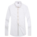 2024 Spring/Autumn Men's Long Sleeve Business Shirt Korean Fashion Wedding Pink Groom Shirt Male Interview Shirt