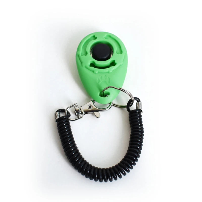 Showlu Smart General pet training clicker with a sleek plastic design, ideal for positive reinforcement training.
