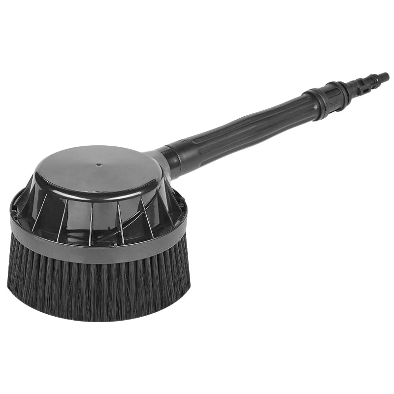 Showlu Smart General rotating pressure washer brush with adjustable handle and durable bristles for cleaning outdoor surfaces.