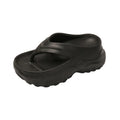 SHOWLU Women's Thick Bottom Summer Flip-Flops with soft EVA material, featuring a comfortable beach sandal design.