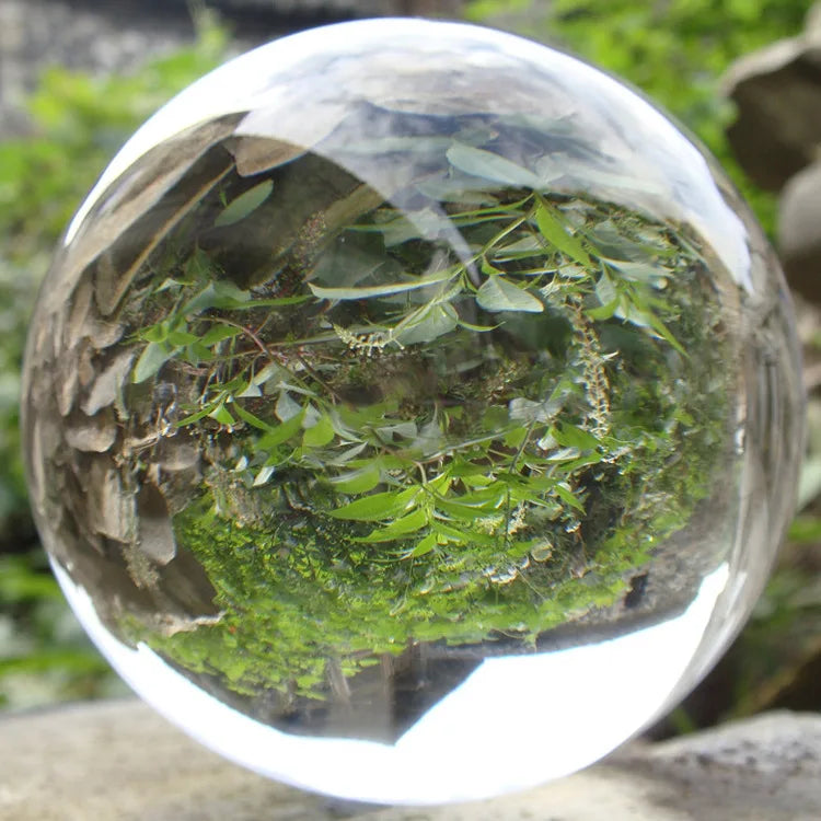 Showlu Smart General LED ice globes glowing with vibrant colors, perfect for decorative lighting and ambient ambiance.