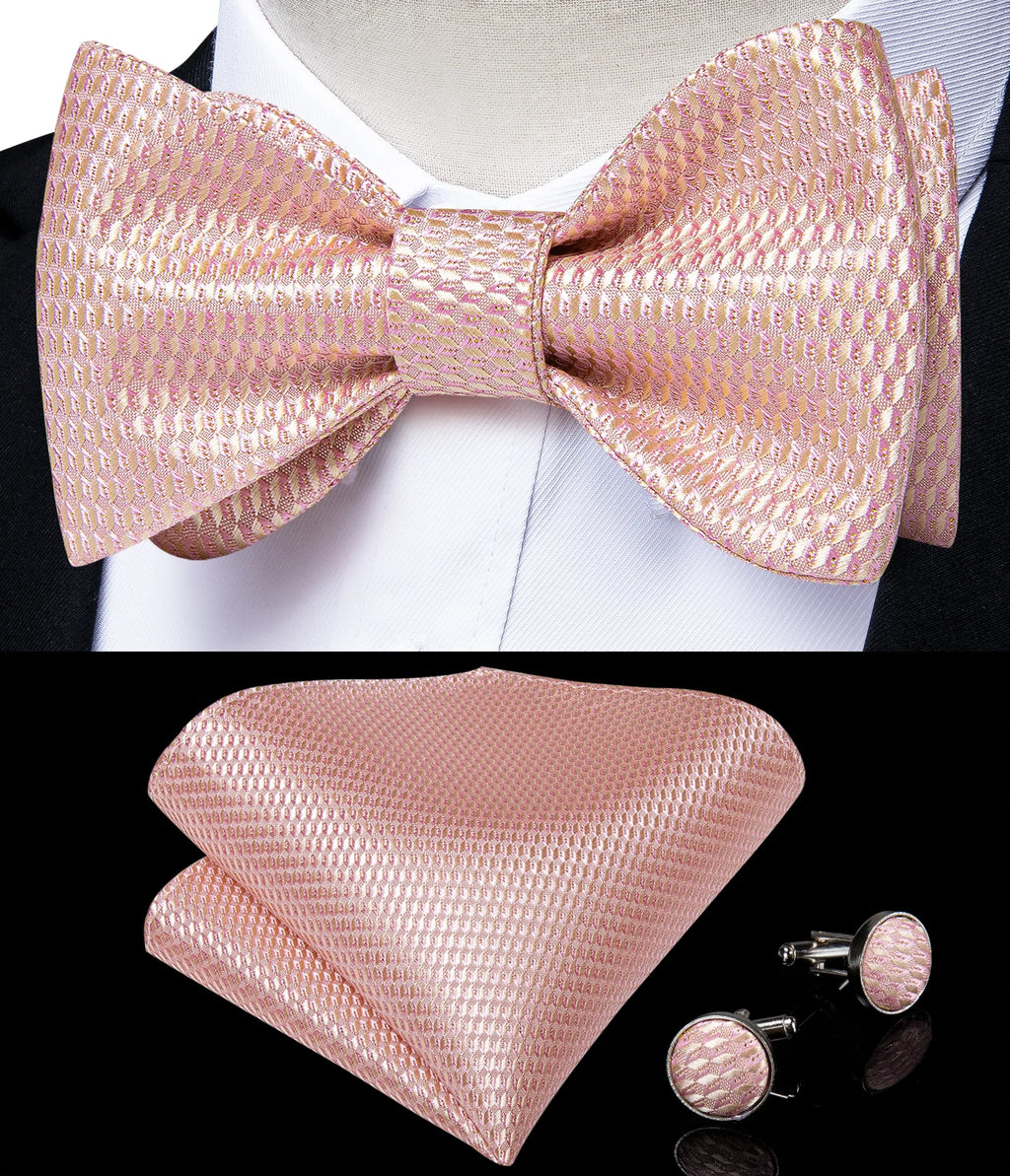 Brand New Men's Bow Tie Teal Green Blue Paisley Floral Silk Bow Tie Wedding Party Butterfly Bowknot Men Tie Accessories DiBanGu