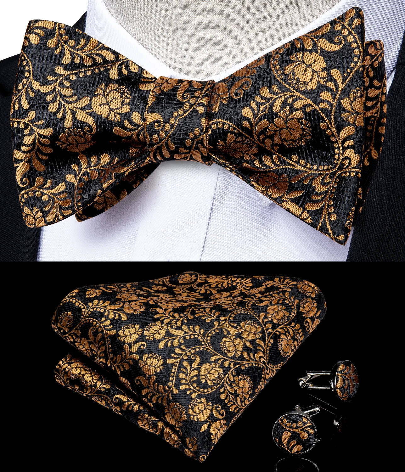 Brand New Men's Bow Tie Teal Green Blue Paisley Floral Silk Bow Tie Wedding Party Butterfly Bowknot Men Tie Accessories DiBanGu