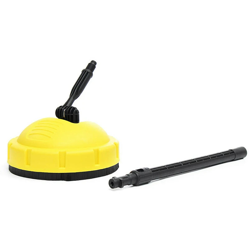 Showlu Smart General rotating pressure washer brush attached to a garden hose, designed for cleaning outdoor surfaces effectively.