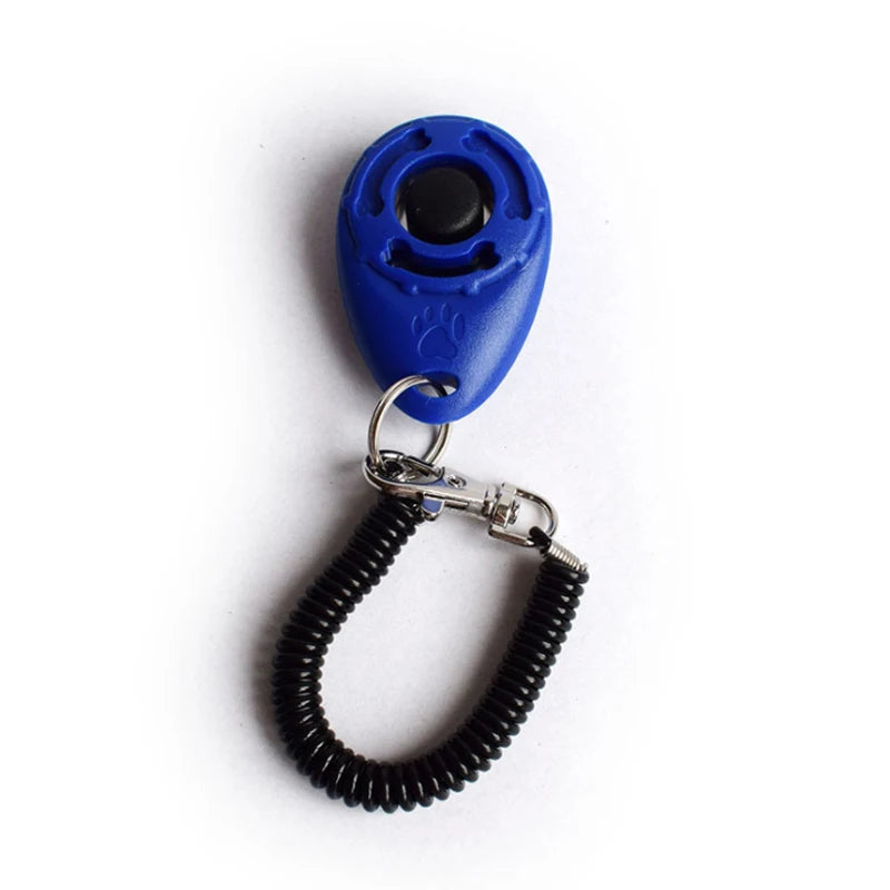 Showlu Smart General pet training clicker with a sleek plastic design, used for positive reinforcement during training sessions.