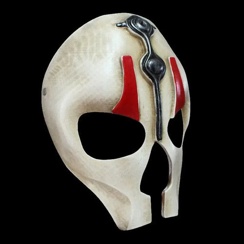 Full face resin mask from Ant Soul Death cosplay, featuring ghostly Halloween design with animated film-inspired details.