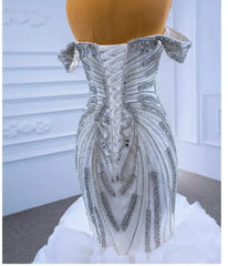 NEW ARRIVAL Luxury Guest Wedding Dress Diamond Lady Latest Wedding Dresses African Wedding Dresses for Women