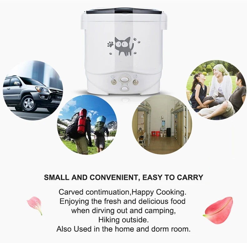 Showlu Smart General Mini Rice Cooker 2.0, compact kitchen appliance with digital controls and non-stick inner pot.