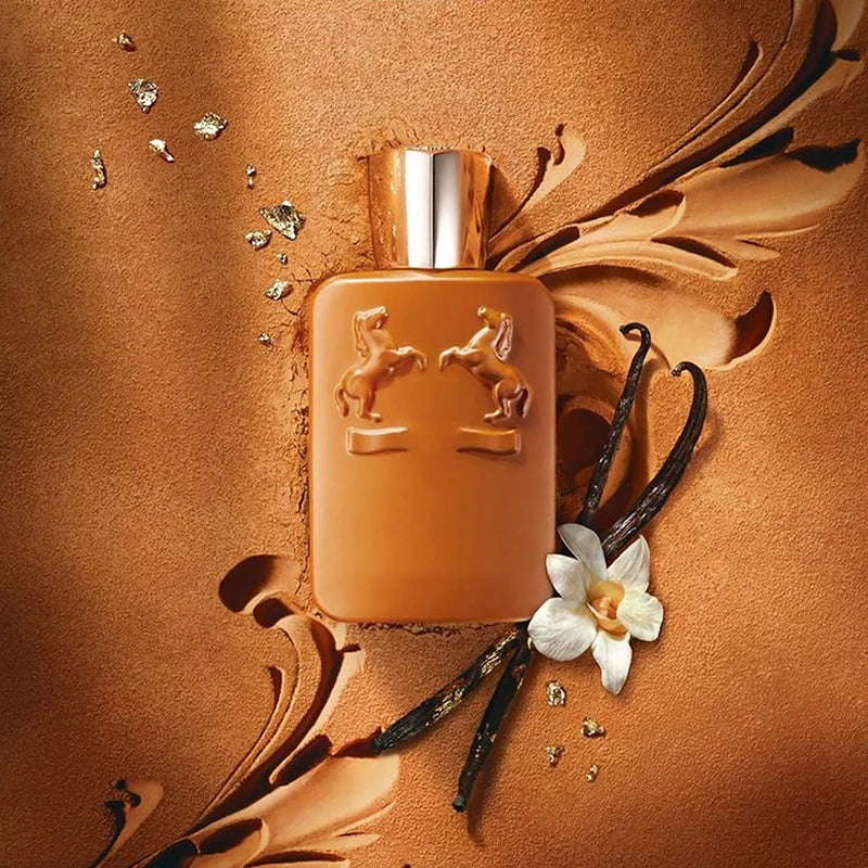 Luxury Parfums de Marly Althair men's cologne bottle, 100ml, showcasing elegant packaging and design.