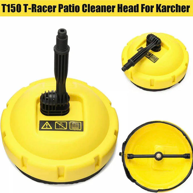 Showlu Smart General rotating pressure washer brush with durable bristles for cleaning vehicles and outdoor surfaces.