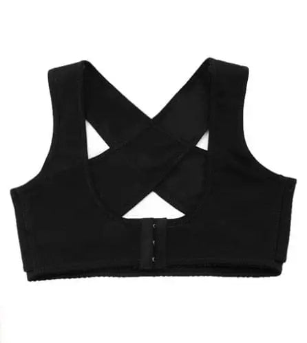 Showlu Fashion Store 0 Blcak  L 1 Invisible Body Shaper Corset Women Chest Posture Corrector Belt Back Shoulder Support Brace Posture Correction for Care