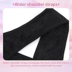 Showlu Fashion Store 0 Blcak  L 1 Invisible Body Shaper Corset Women Chest Posture Corrector Belt Back Shoulder Support Brace Posture Correction for Care