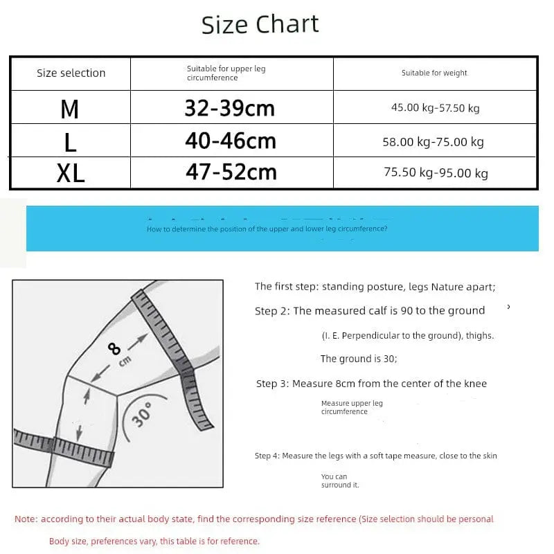 Knee Pad Sports Running Knee Pad Men and Women Fitness Squat Warm Basketball Outdoor Sports Mountain Climbing Protective Gear Equipment - SHOWLU FASHION STORE