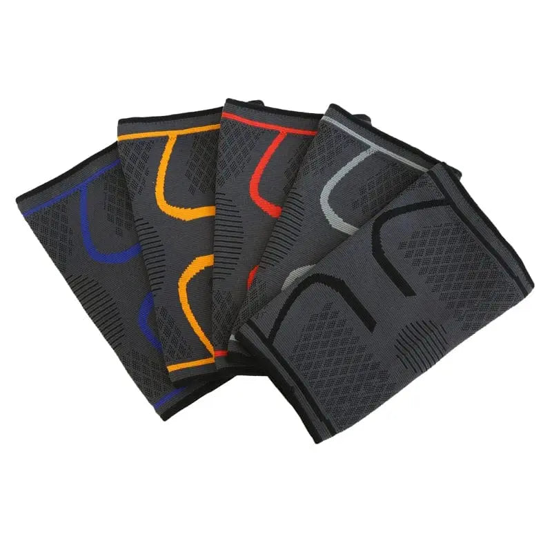 Showlu Fashion breathable compression knee pad for running and sports, providing support and protection during outdoor activities.