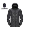 LNGXO unisex waterproof hiking jacket with quick-dry fabric, UV protection, windbreaker design, ideal for outdoor camping and trekking.