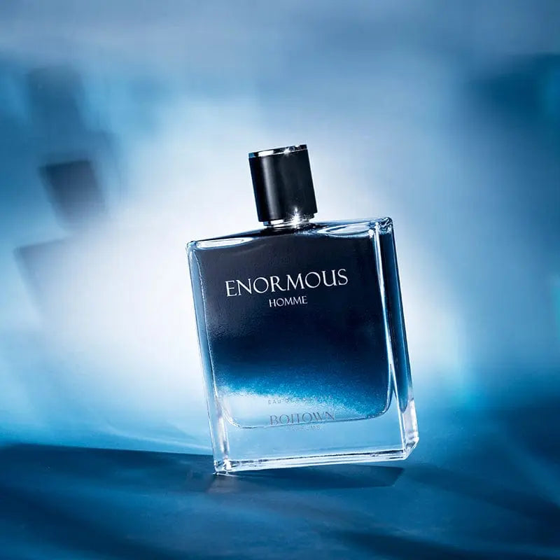 Showlu Luxury men's cologne bottle, 100ml fragrance perfume with long-lasting scent, elegant product for men