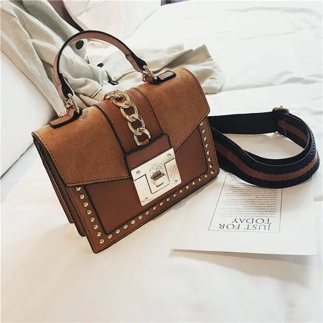 Showlu Fashion alligator leather handbag with shoulder strap, luxury designer purse for women, stylish and elegant accessory