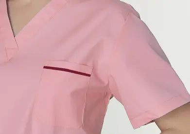 Unisex SIBAIZHI scrub set with premium soft fabric, featuring pockets, designed for hospital nurses, by Showlu Fashion Store.