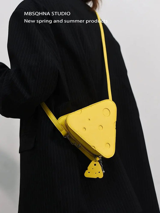Mbsqhna Niche Original Hole Triangle Earphone Bag - SHOWLU FASHION STORE