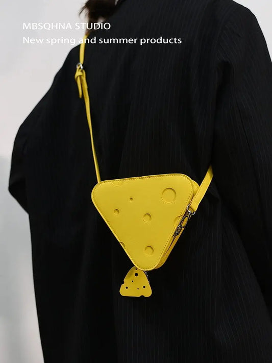 Mbsqhna Niche Original Hole Triangle Earphone Bag - SHOWLU FASHION STORE