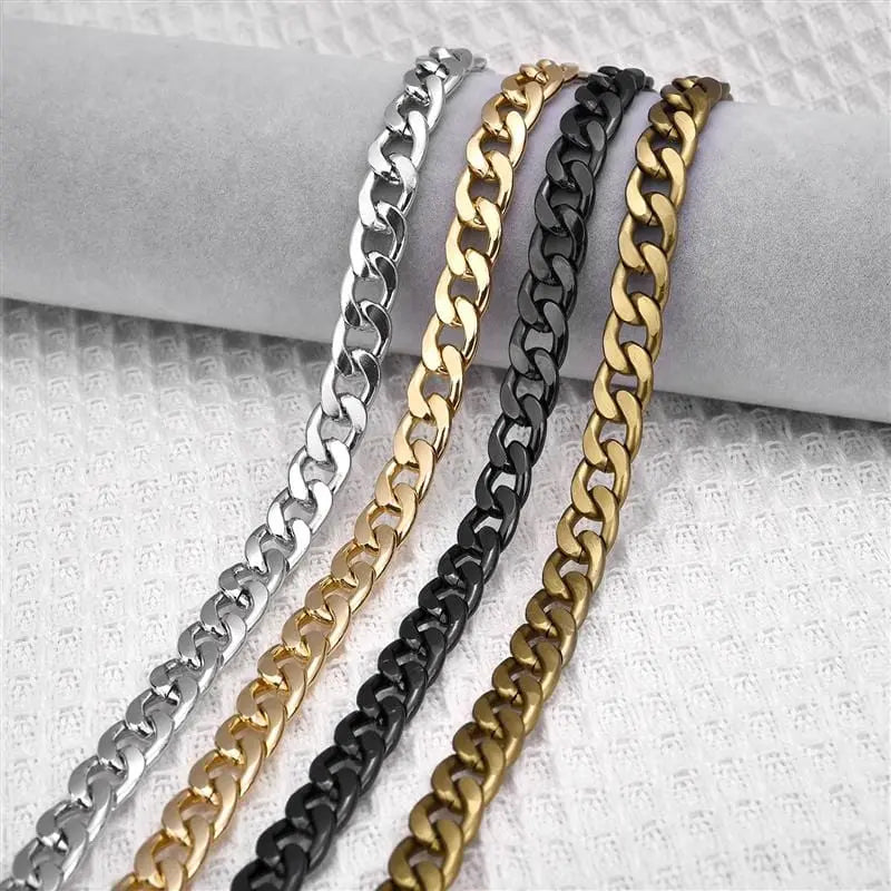 Metal aluminum bag chain replacement straps for handbags, DIY woven shoulder bag accessories by Showlu Store Nation.