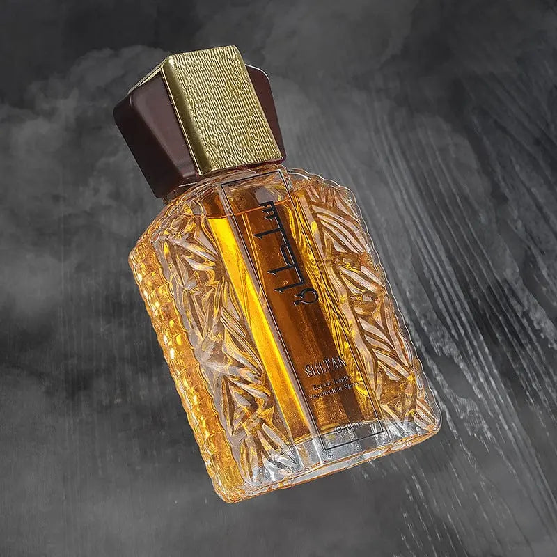 Showlu Middle East Arab perfume for men, 100ml long-lasting body spray with a rich, floral fragrance and elegant bottle.